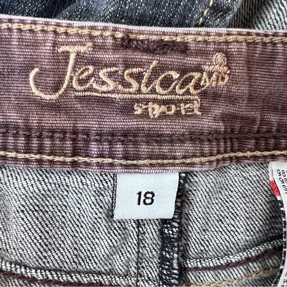VINTAGE Jessica Sport Denim Skirt Size 18 - Picture 7 of 8